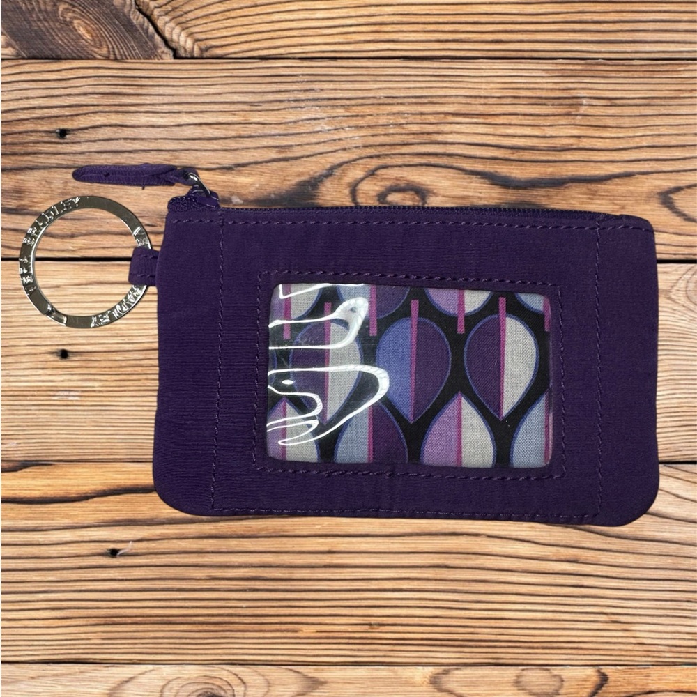 Vera Bradley Card Holder with Key Ring
